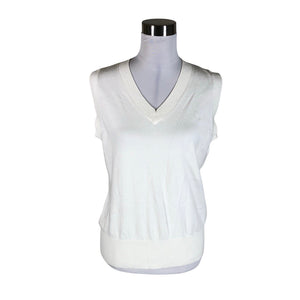 Unisex Röhnisch - Kootud vest, suurus 40 - Valge (1)