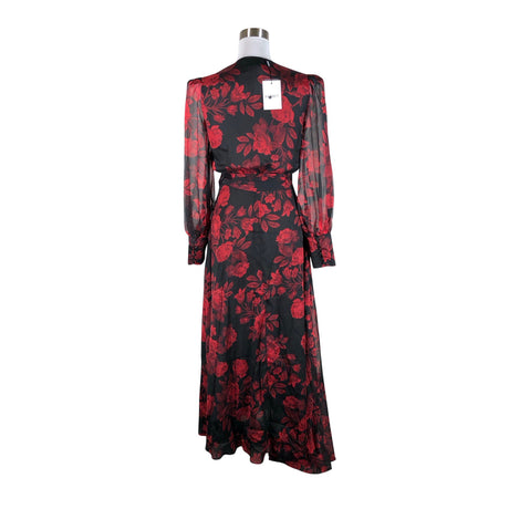 Unisex Bardot - Õhuke kleit, suurus 38 - Punane (2)