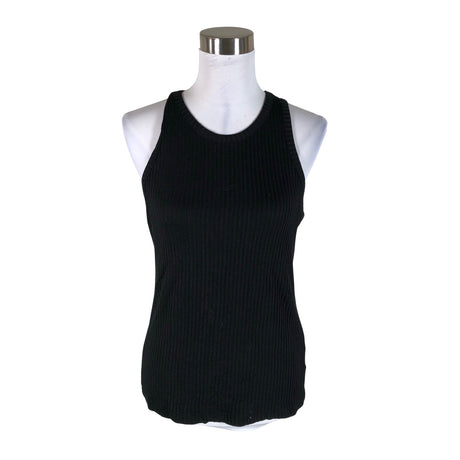 Unisex Toive - Trikotaažist topp, suurus 38 - Must ()