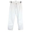 Unisex Pablo - Mittevenivad püksid, suurus 38 - Valge ()
