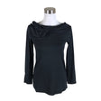 Unisex Nanso - Trikotaažist pluus, suurus 36 - Must ()