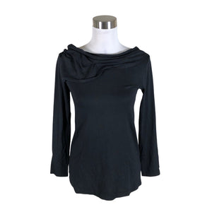 Unisex Nanso - Trikotaažist pluus, suurus 36 - Must (1)