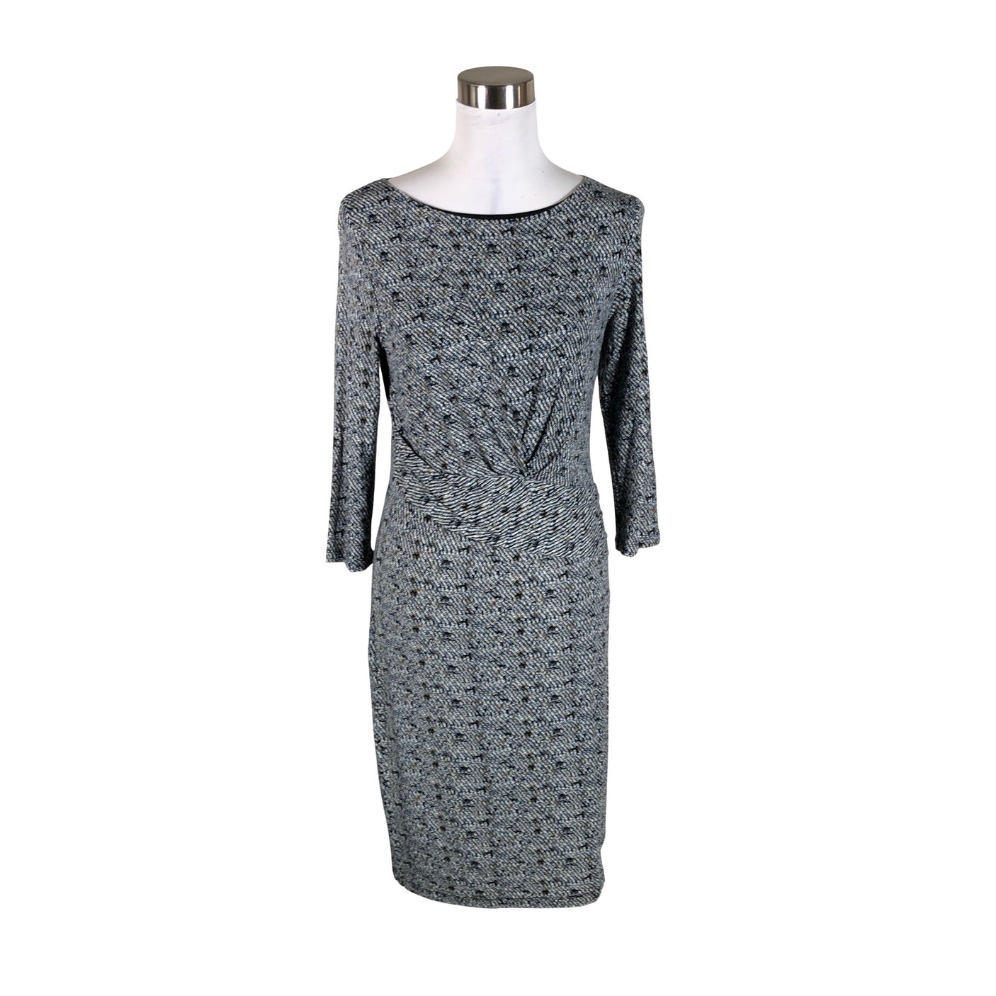 Unisex Ril's - Trikotaažist kleit, suurus 38 - Sinine (1)