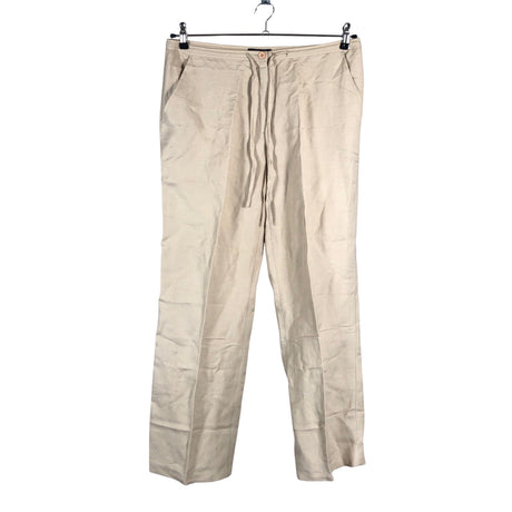 Unisex Global - Mittevenivad püksid, suurus 38 - Beige ()