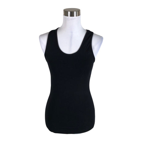 Unisex Nanso - Trikotaažist topp, suurus 36 - Must ()