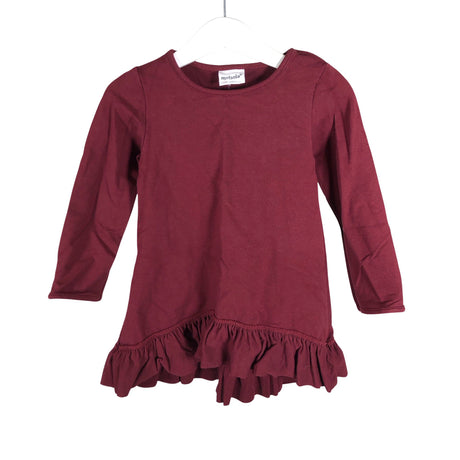 Unisex Metsola - Dressikangast kleit, suurus 86 - 92 - Veinipunane ()