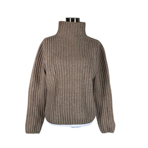 Unisex Niinmun design - Kampsun, suurus 36 - Pruun (1)