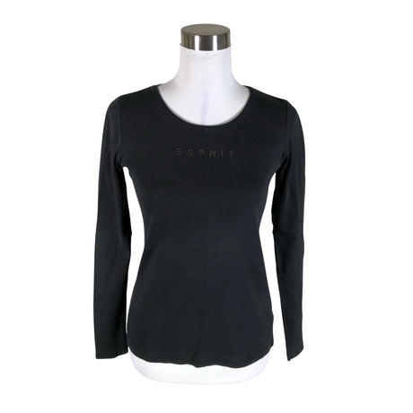 Unisex Esprit - Trikotaažist pluus, suurus 36 - Must ()