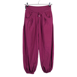 Unisex Winshape - Trikotaažist püksid, suurus 38 - Veinipunane (1)