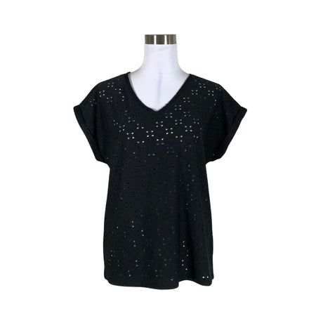 Unisex Soyaconcept - T-särk, suurus 38 - Must ()