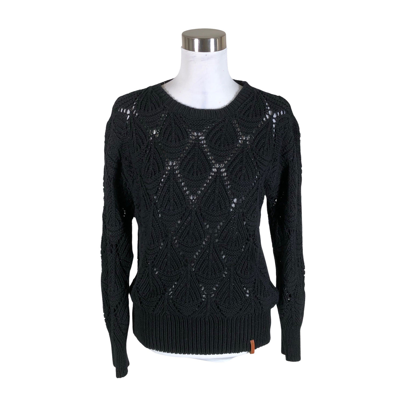 Unisex Metsola - Kampsun, suurus 38 - Must (1)