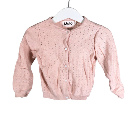 Unisex Molo Kids - Kardigan, suurus 80 - 86 - Heleroosa ()