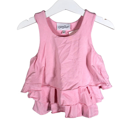 Unisex Gugguu - Trikotaažist topp, suurus 86 - 92 - Heleroosa ()