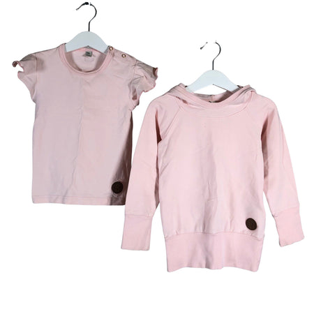 Unisex Blaa - Dressipluus, suurus 86 - 92 - Heleroosa ()