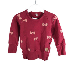 Unisex Blaa - Dressikangast pluus, suurus 86 - 92 - Punane (1)