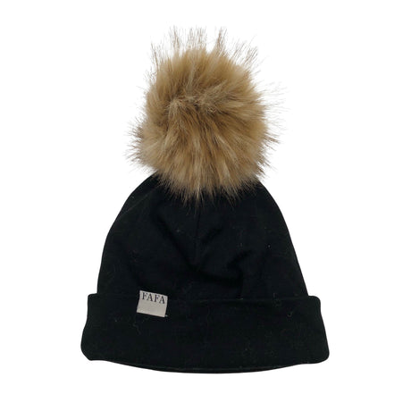 Unisex Fafa - Õhuke müts, suurus 52 - 54 cm - Must ()