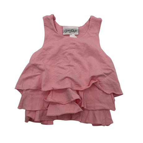 Unisex Gugguu - Trikotaažist topp, suurus 74 - 80 - Heleroosa ()