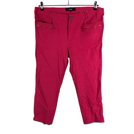 Unisex Zizzi - Mittevenivad poolpikad püksid, suurus 48 - Roosa ()