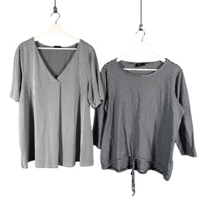 Unisex Zizzi - Trikotaažist pluus, suurus 46 - Must (1)