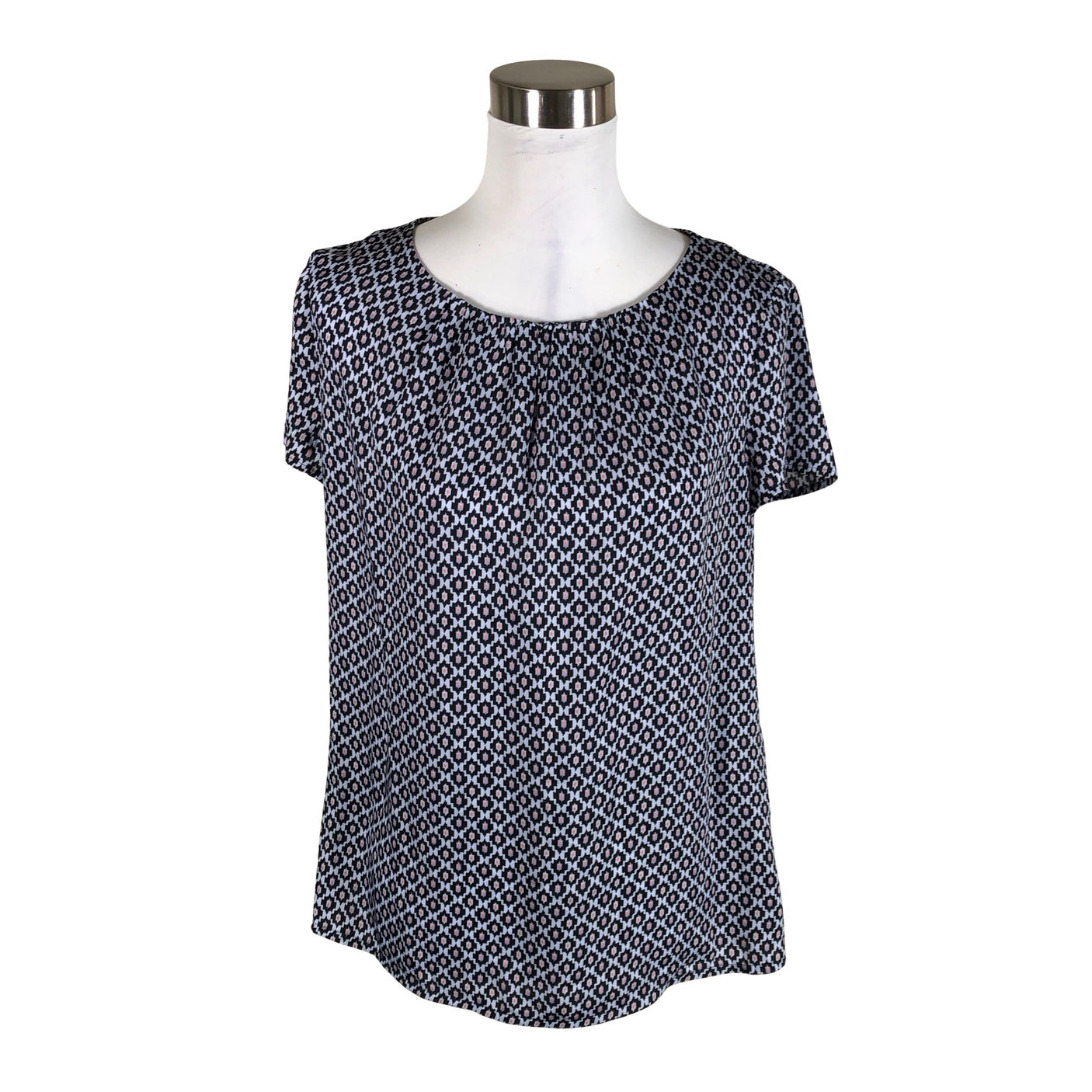 Unisex s.Oliver - Lühikeste käistega pluus, suurus 38 - Helesinine (1)