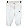 Unisex Puma - Dressikangast poolpikad püksid, suurus 38 - Valge ()