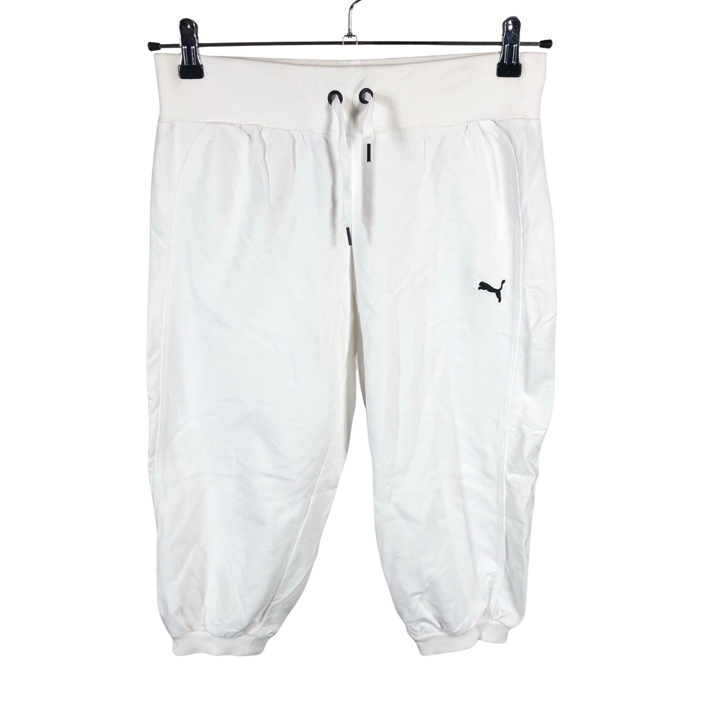 Unisex Puma - Dressikangast poolpikad püksid, suurus 38 - Valge (1)