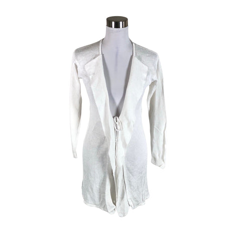 Unisex Selected - Trikotaažist pluus, suurus 38 - Valge ()