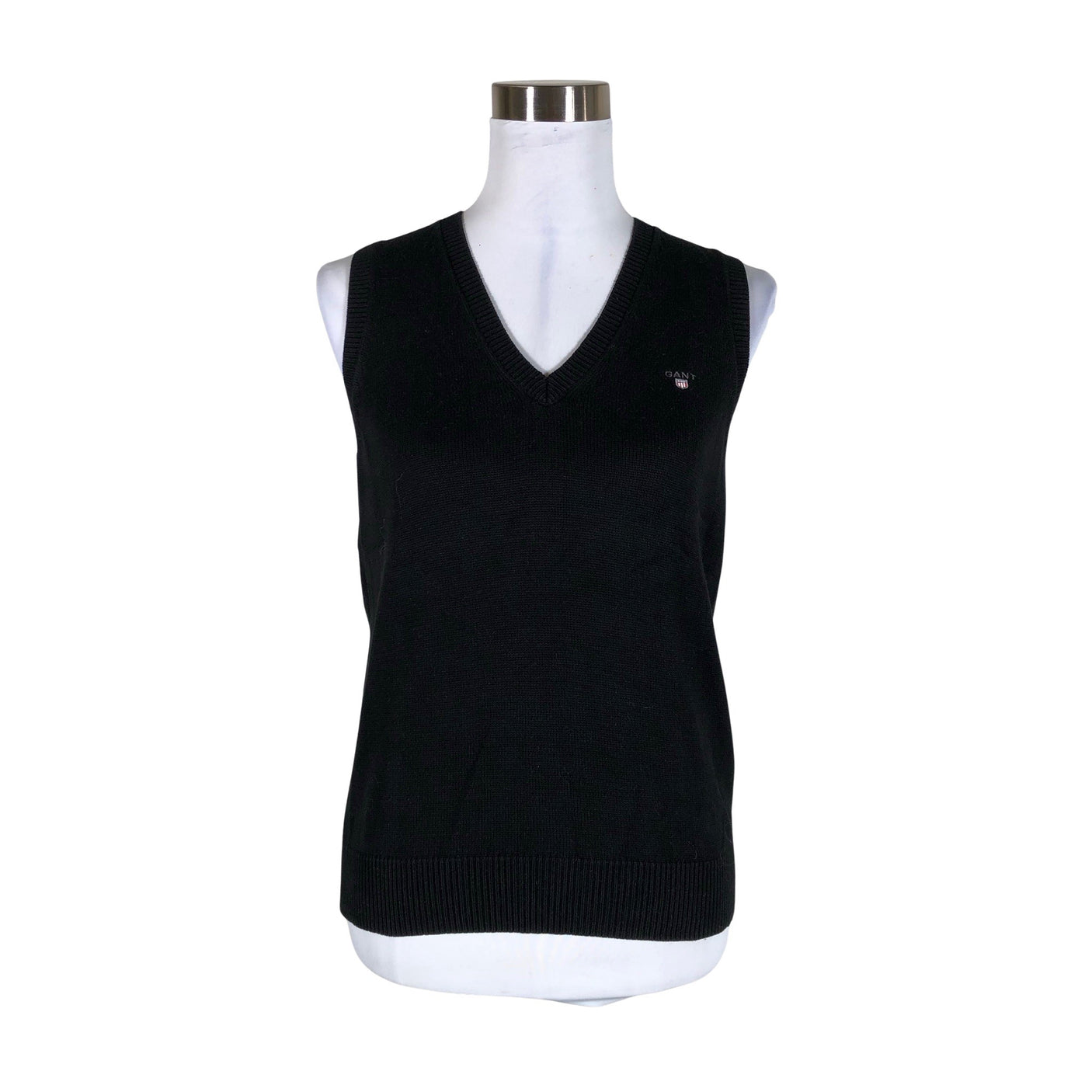 Unisex Gant - Kootud vest, suurus 38 - Must (1)