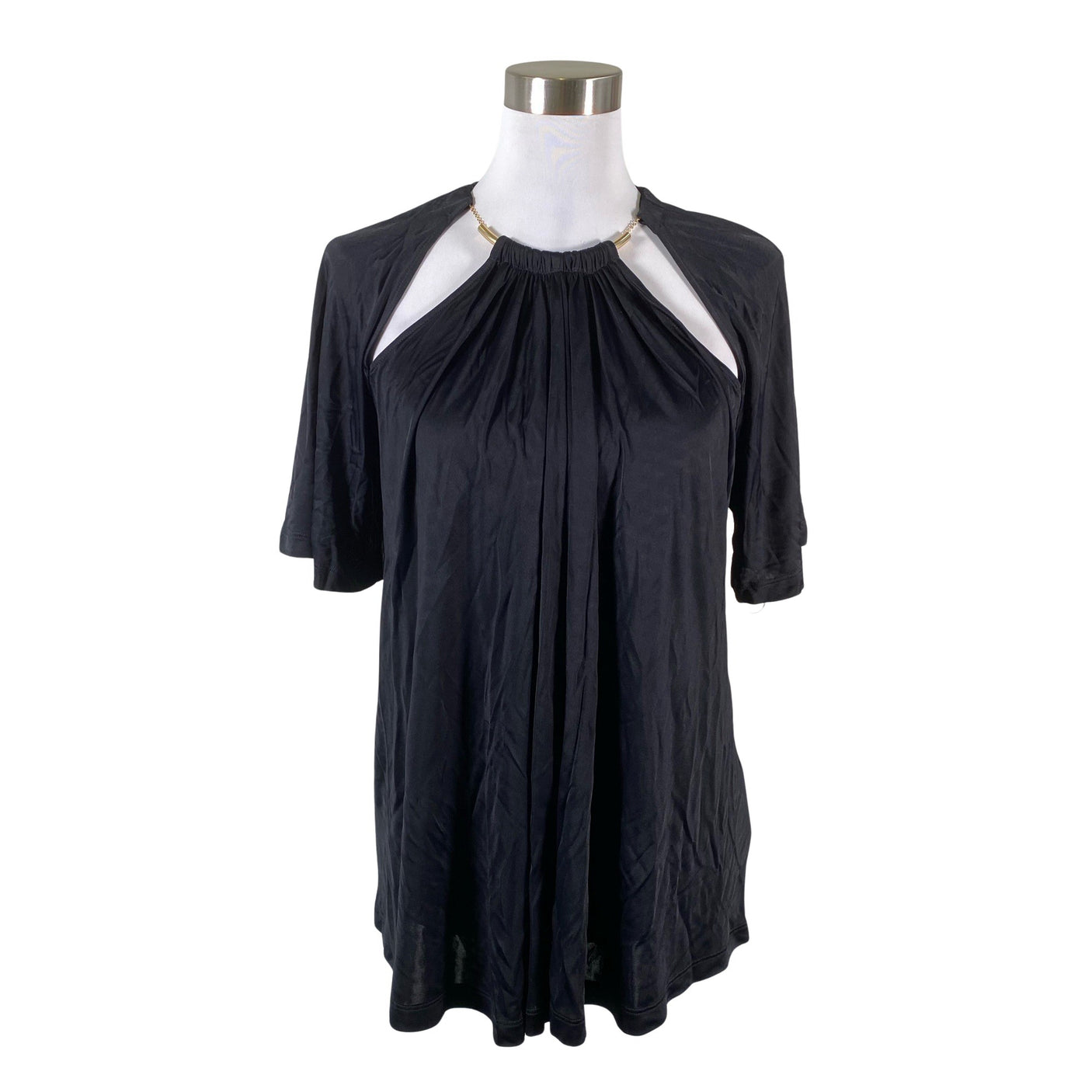 Unisex Versace Collection - Lühikeste käistega pluus, suurus 40 - Must (1)