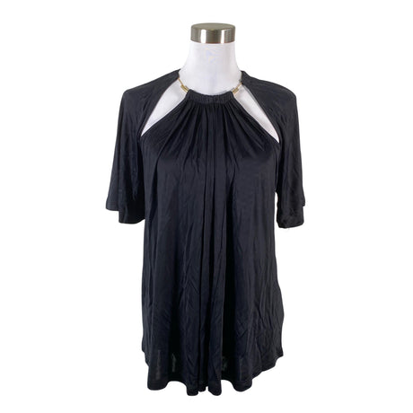 Unisex Versace Collection - Lühikeste käistega pluus, suurus 40 - Must ()