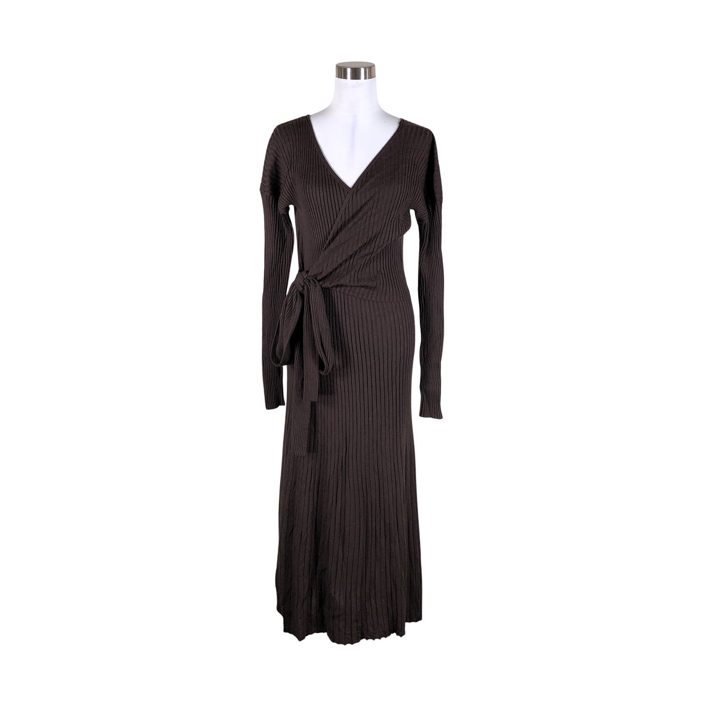 Unisex Arket - Kootud kleit, suurus 40 - Must (1)
