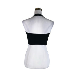 Unisex Skin - Trikotaažist topp, suurus 36 - Must (2)