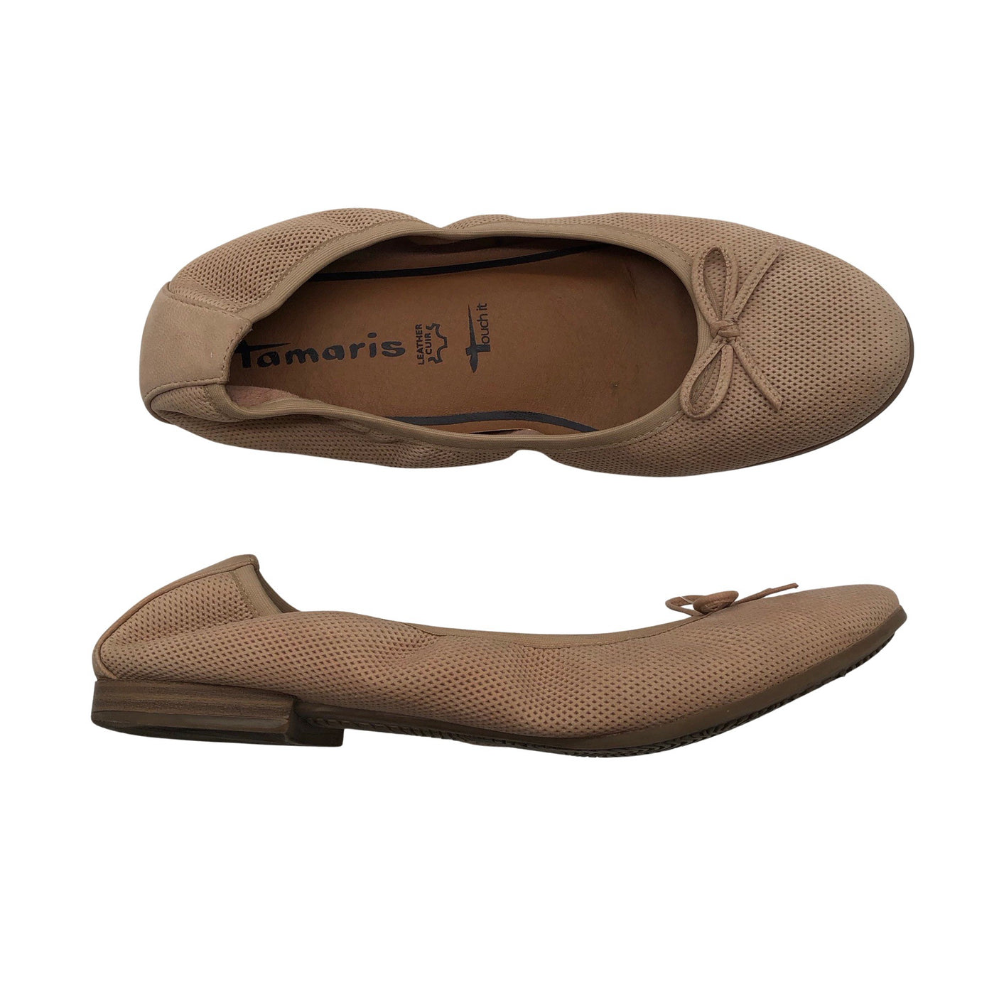 Unisex Tamaris - Baleriinad, suurus 39 - Beige (1)