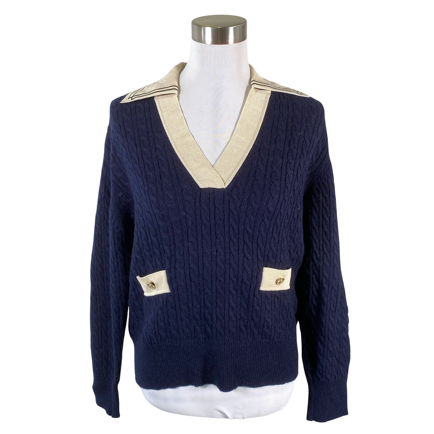 Unisex Sandro Paris - Kampsun, suurus 36 - Sinine (1)