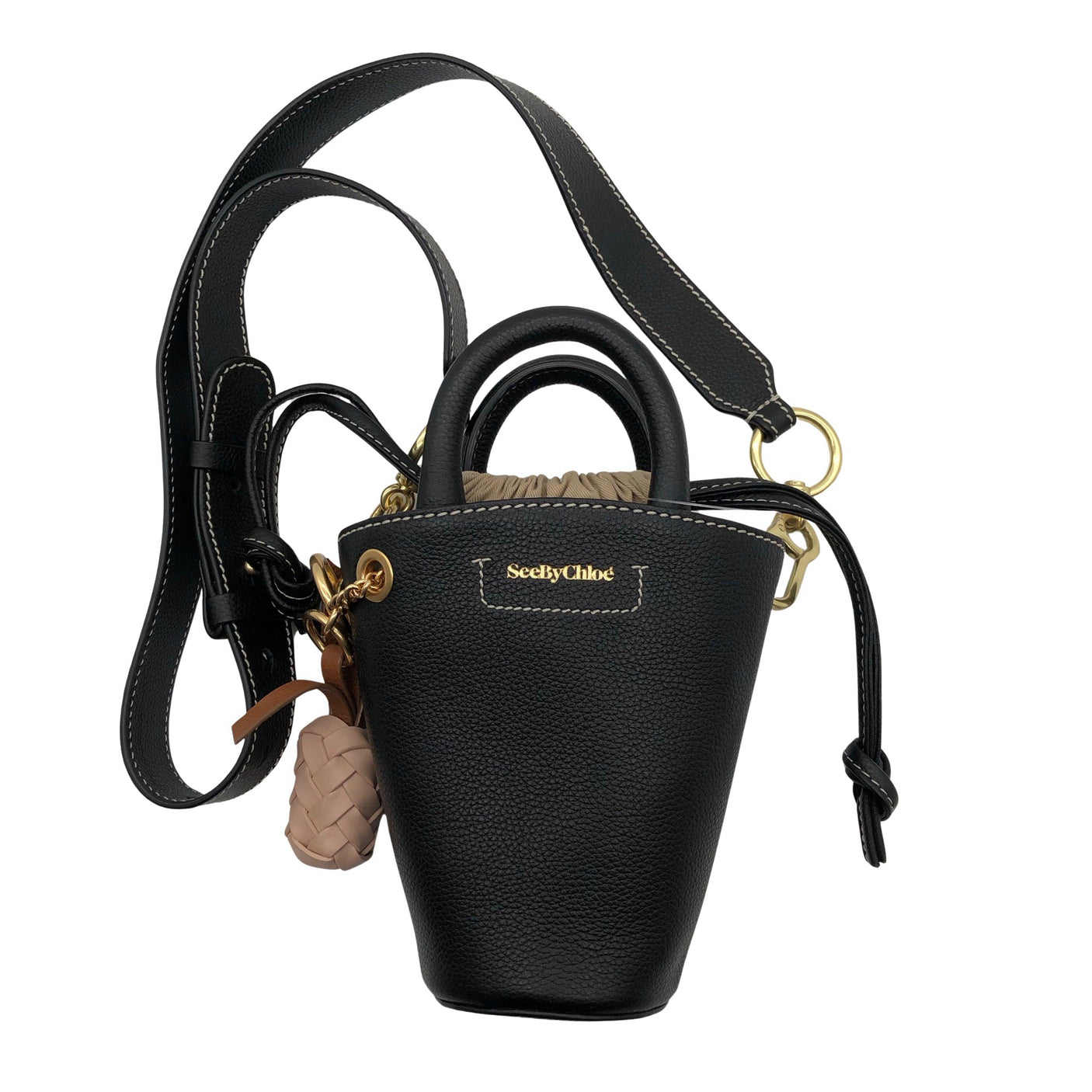 Unisex See by Chloé - Õlakott, suurus Mini - Must (1)