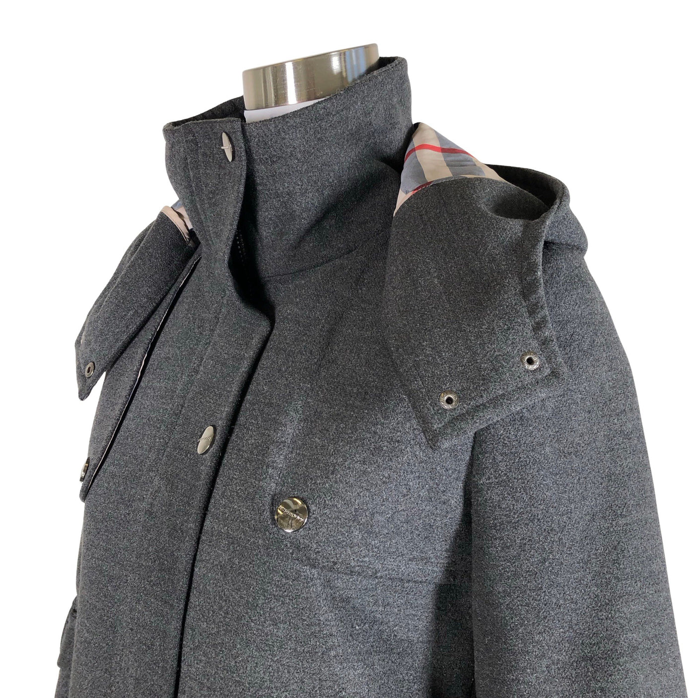 Unisex Burberry - Villane mantel, suurus 34 - Hall (3)