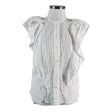 Unisex InWear - Lühikeste käistega pluus, suurus 42 - Valge ()
