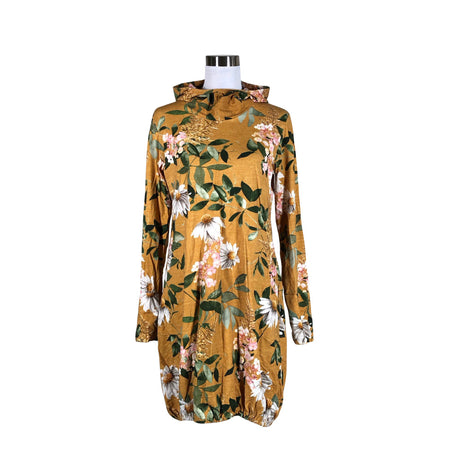 Unisex Taimi - Trikotaažist kleit, suurus 38 - Oranž ()