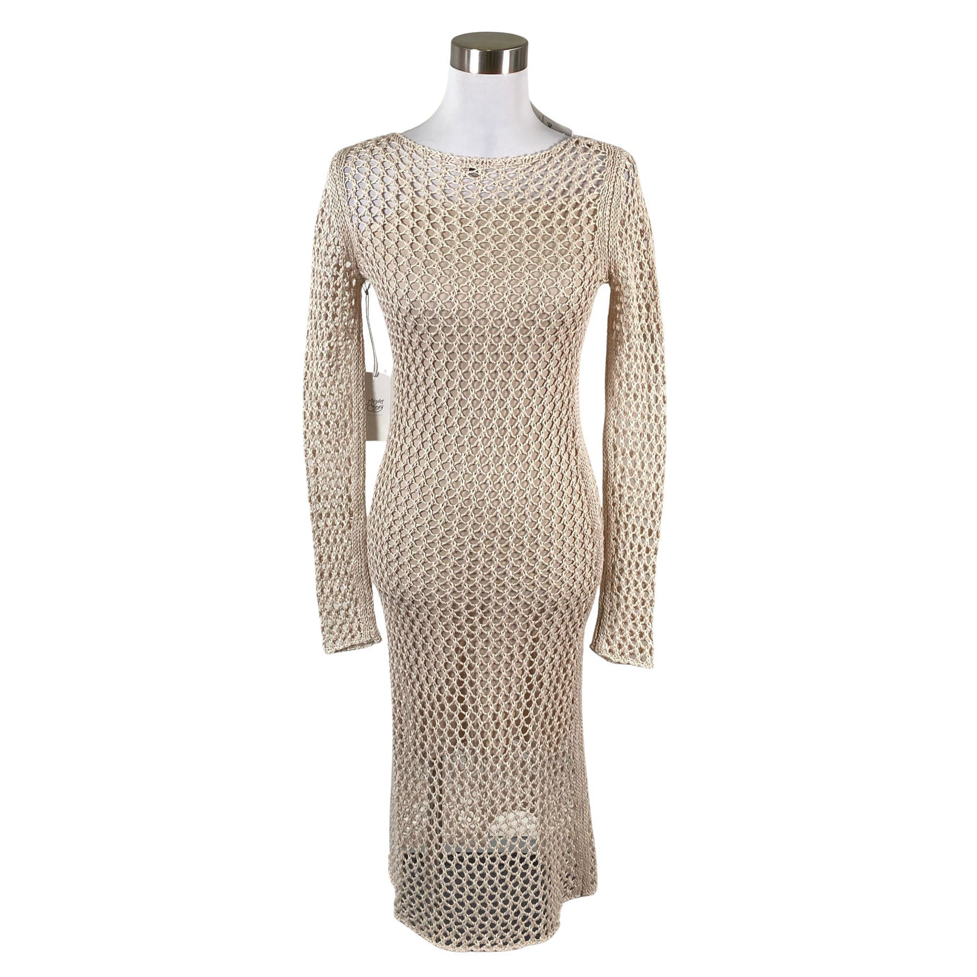 Unisex Margaret O'Leary - Kootud kleit, suurus 34 - Beige (1)