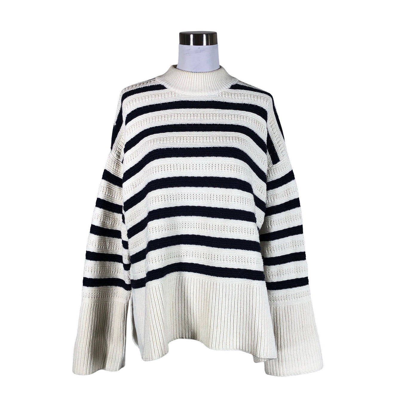 Unisex Samsoe&Samsoe - Kootud tuunika, suurus 36 - Looduslik valge (1)