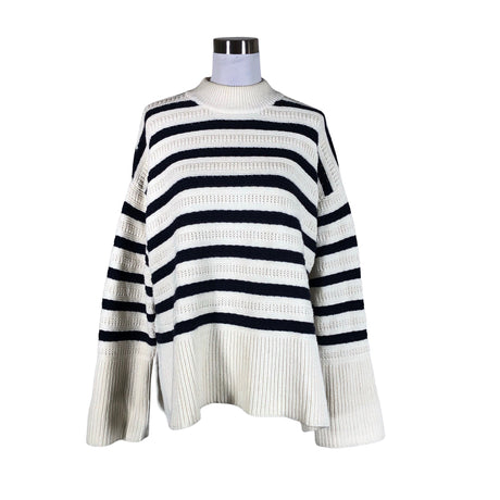 Unisex Samsoe&Samsoe - Kootud tuunika, suurus 36 - Looduslik valge ()
