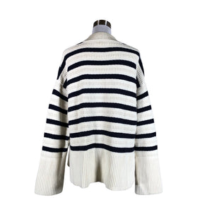 Unisex Samsoe&Samsoe - Kootud tuunika, suurus 36 - Looduslik valge (2)