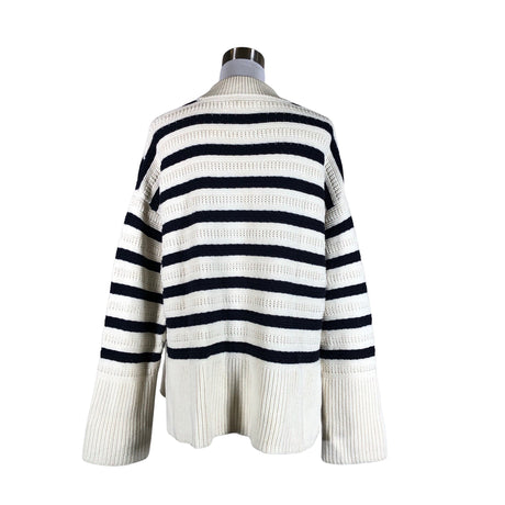 Unisex Samsoe&Samsoe - Kootud tuunika, suurus 36 - Looduslik valge (2)