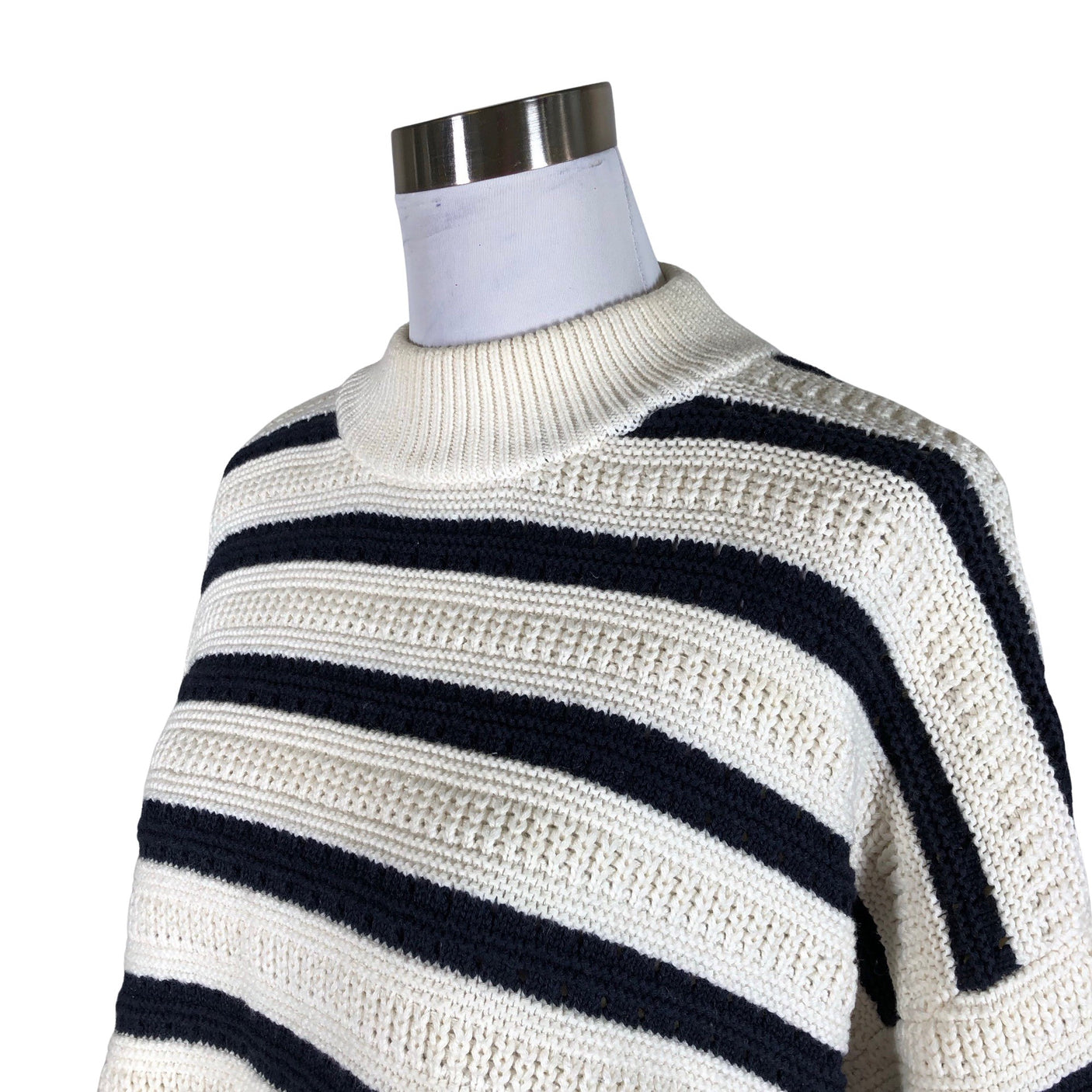 Unisex Samsoe&Samsoe - Kootud tuunika, suurus 36 - Looduslik valge (3)