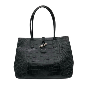 Unisex Longchamp - Käekott, suurus Maxi - Must (1)