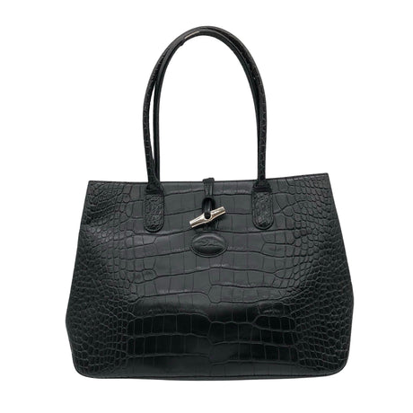 Unisex Longchamp - Käekott, suurus Maxi - Must ()