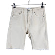 Unisex &Other Stories - Teksast lühikesed püksid, suurus W28 - Looduslik valge ()