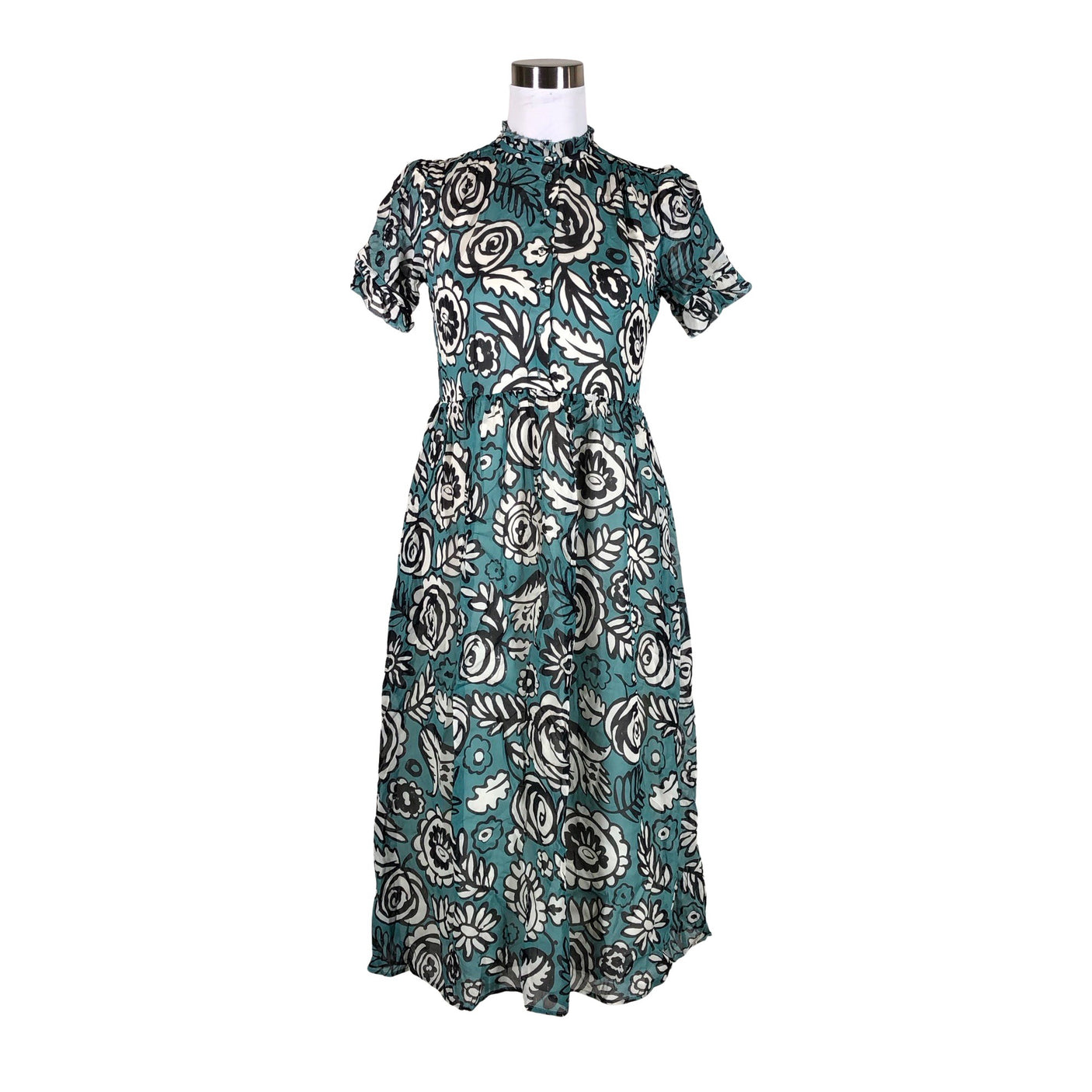 Unisex Samsoe&Samsoe - Õhuke kleit, suurus 36 - Roheline (1)