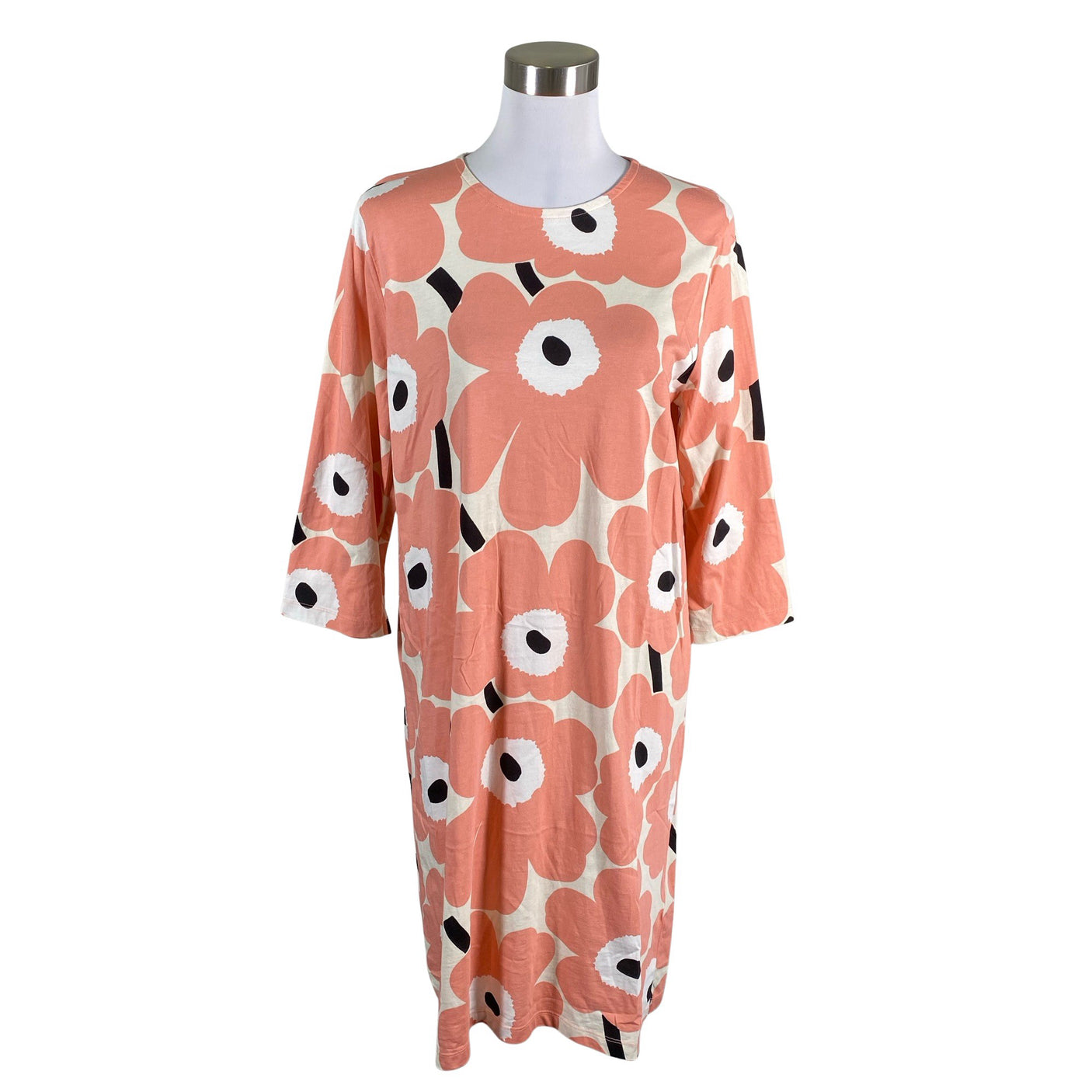 Unisex Marimekko - Trikotaažist kleit, suurus 40 - Heleroosa (1)