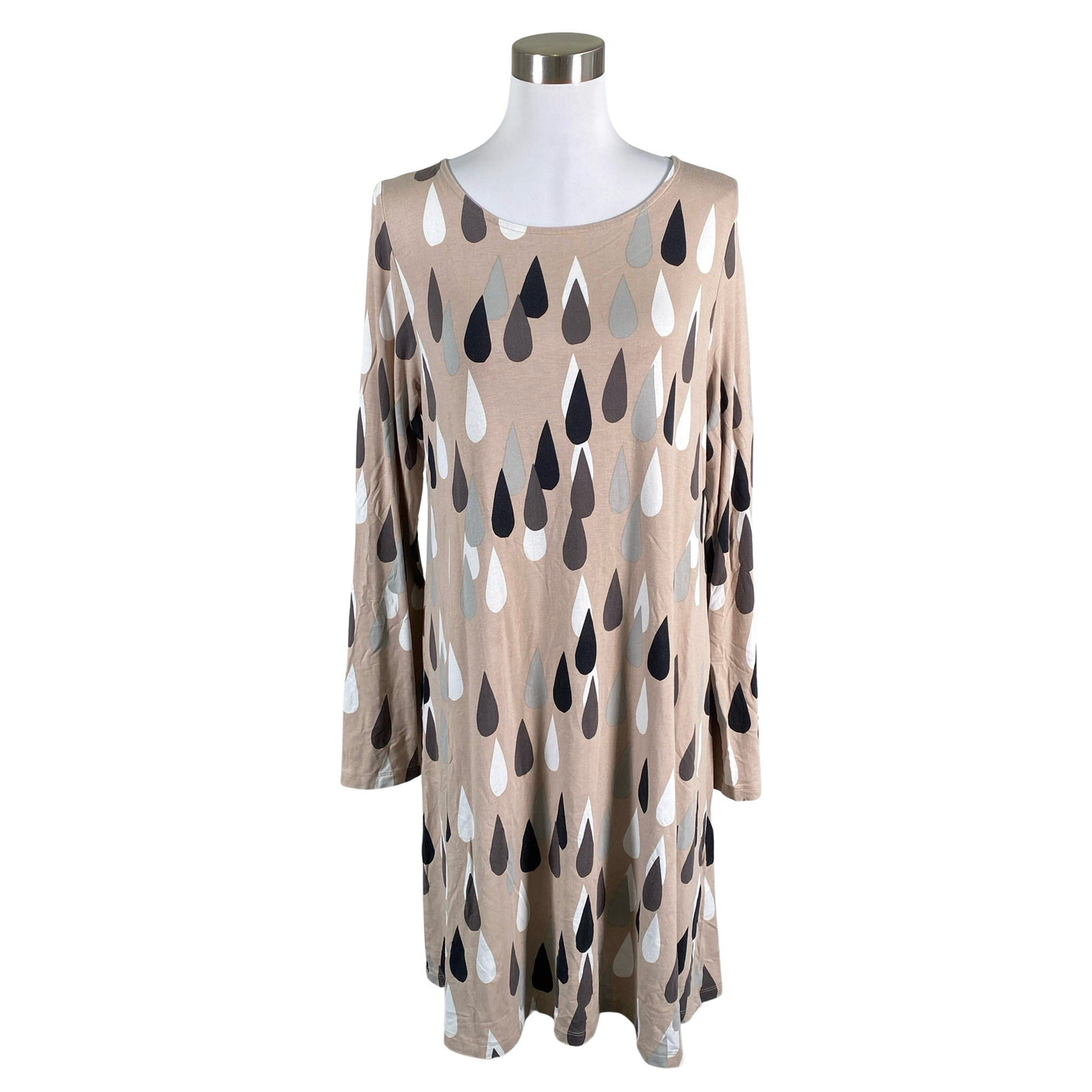 Unisex Marimekko - Trikotaažist kleit, suurus 40 - Beige (1)